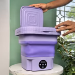 Portable Washing Machine 12L Folding Touch Control - Image 4